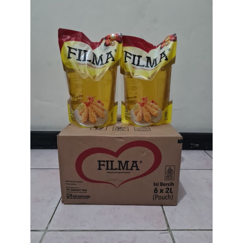 

Filma Minyak Goreng Berkualitas 2 Liter Per Dus.