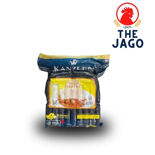 

Kanzler Cheese Cocktail Sosis 500gr - Bekal Anak Praktis Bergizi Siap Goreng 5 Menit Favorit