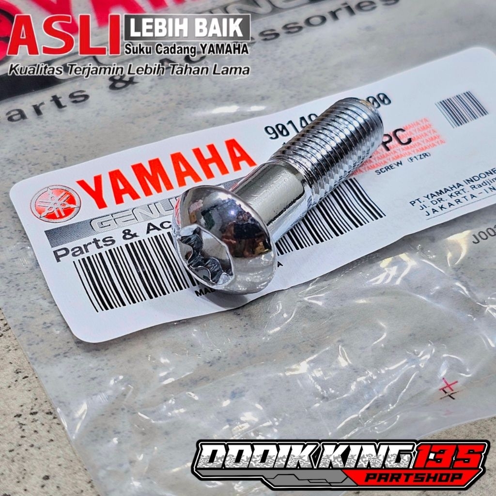 BAUT BINTANG DUDUKAN KALIPER CAKRAM REM DEPAN RX KING F1ZR VEGA JUPITER SCORPIO NOUVO ORIGINAL YAMAH