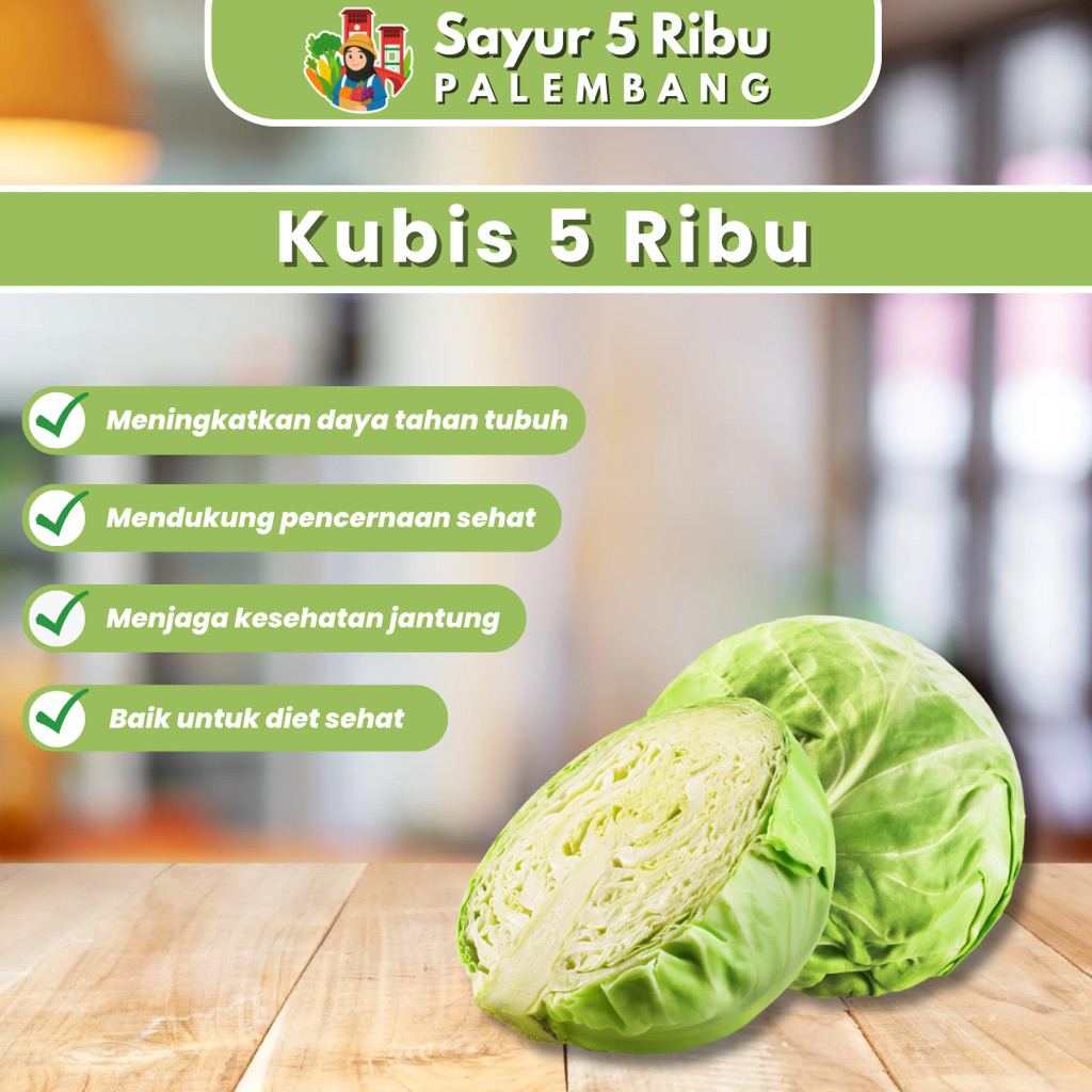 

Kubis - Sayur 5 Ribu Palembang