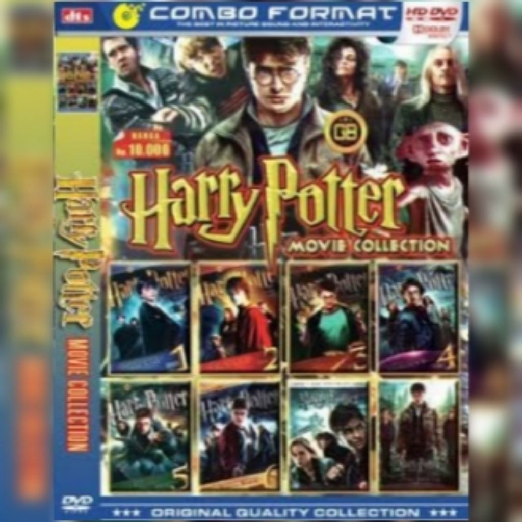KASET FILM 8IN1 HARRY POTTER