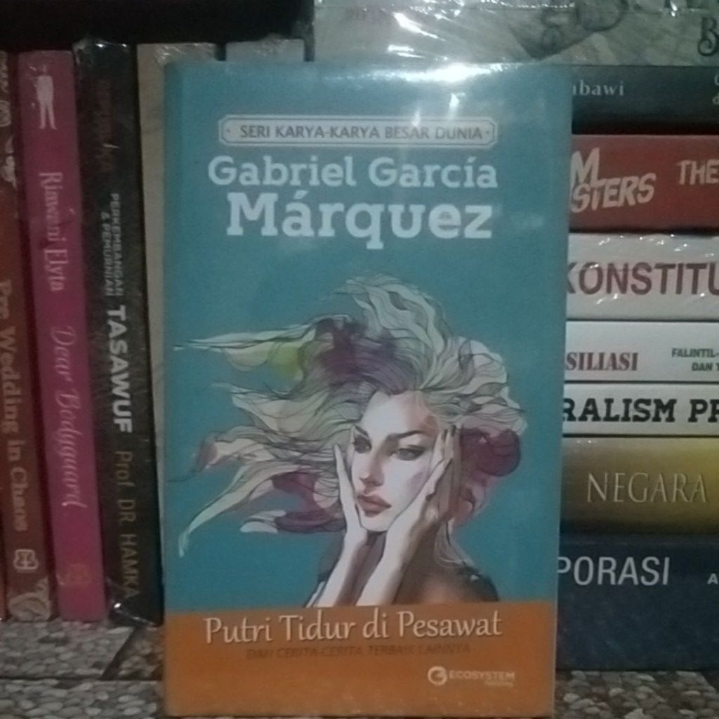 buku sastra terjemahan PUTRI TIDUR DI PESAWAT -- Gabriel García Márquez