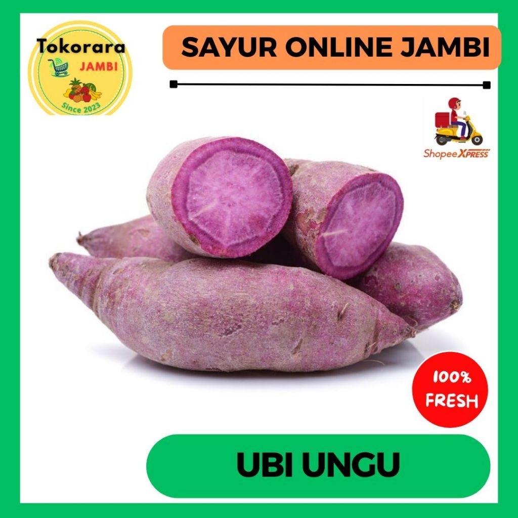 

Ubi Jalar/Rambat Ungu oren -tokorara.jambi