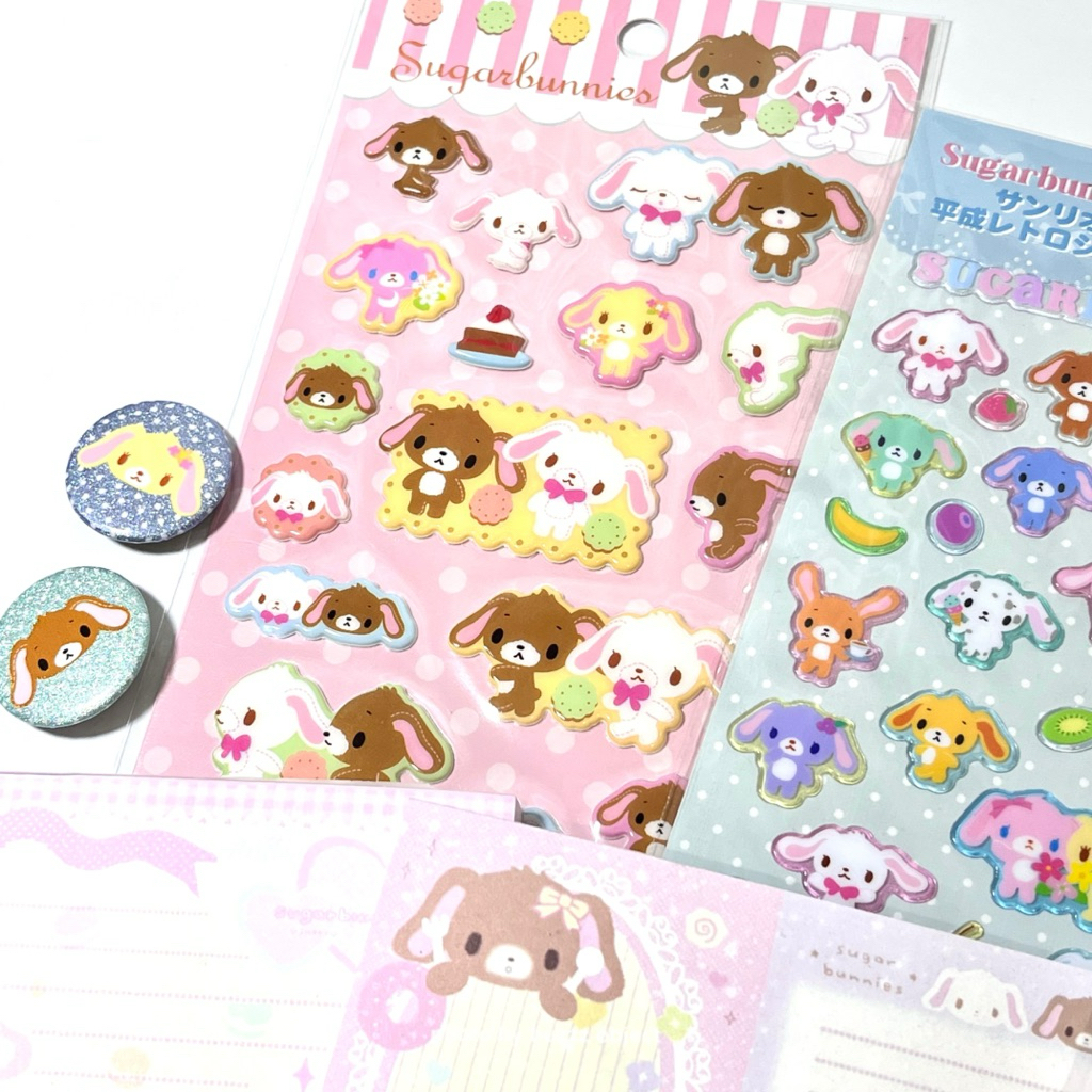 [byfufu] Sugar Bunnies 3D Sanrio Sticker
