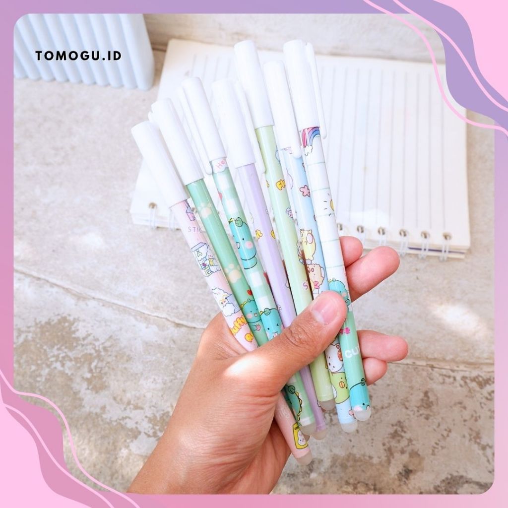 

Pena Gel Karakter Bisa Di Hapus Odemei Mix Pulpen Bisa Dihapus Eraseable Pen Tinta Hitam Lucu