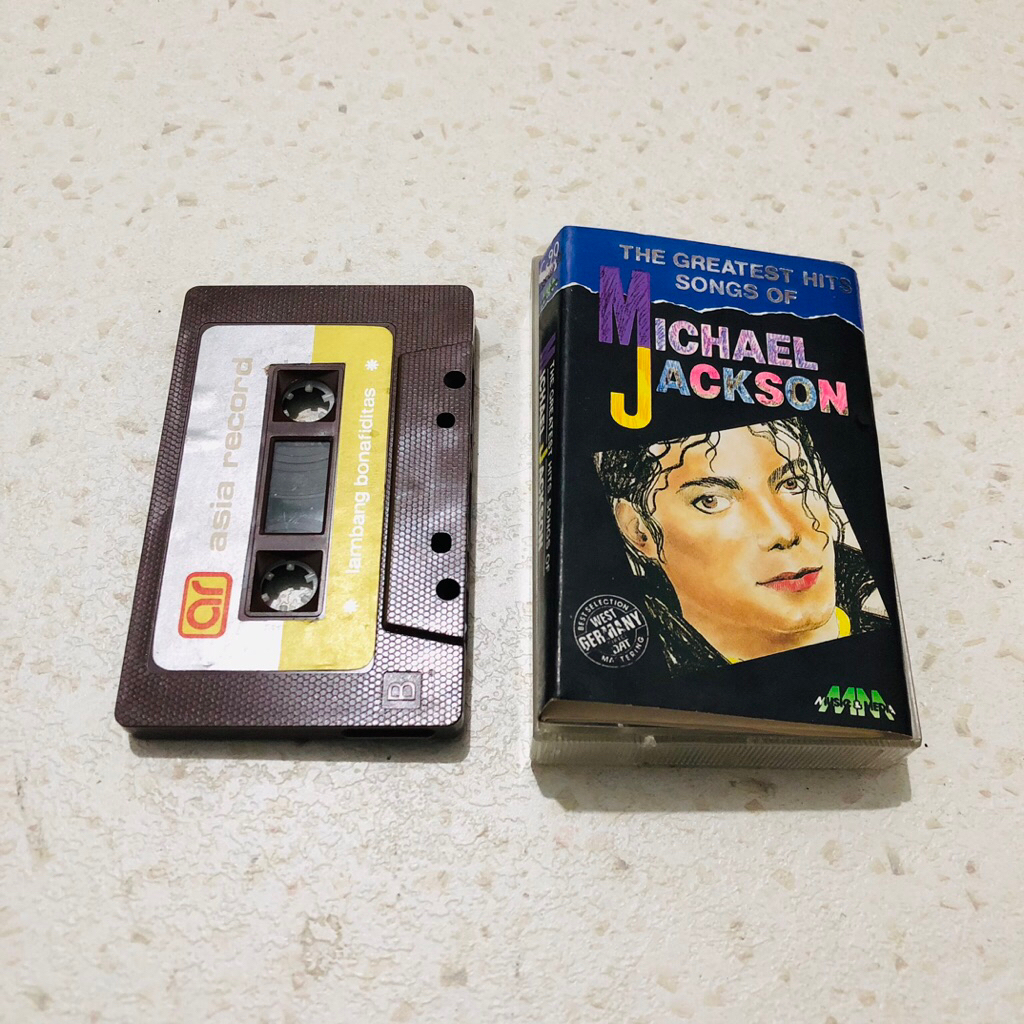 Kaset Pita MICHAEL JACKSON - The Greatest Hits Song - Kaset Pita Original