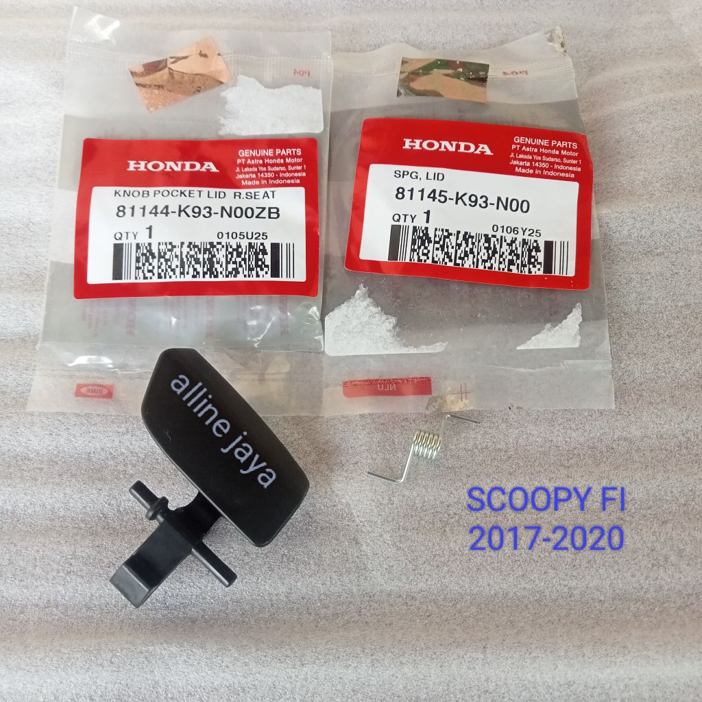 81144-K93-N00ZB KNOB POCKET/PEMBUKA LACI SCOPY FI ORI AHM