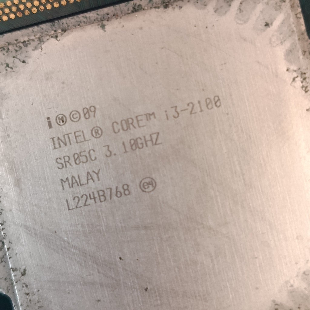 (BEKAS) Processor Intel Core i3 2100 CPU 3.10 GHz Socket LGA 1155