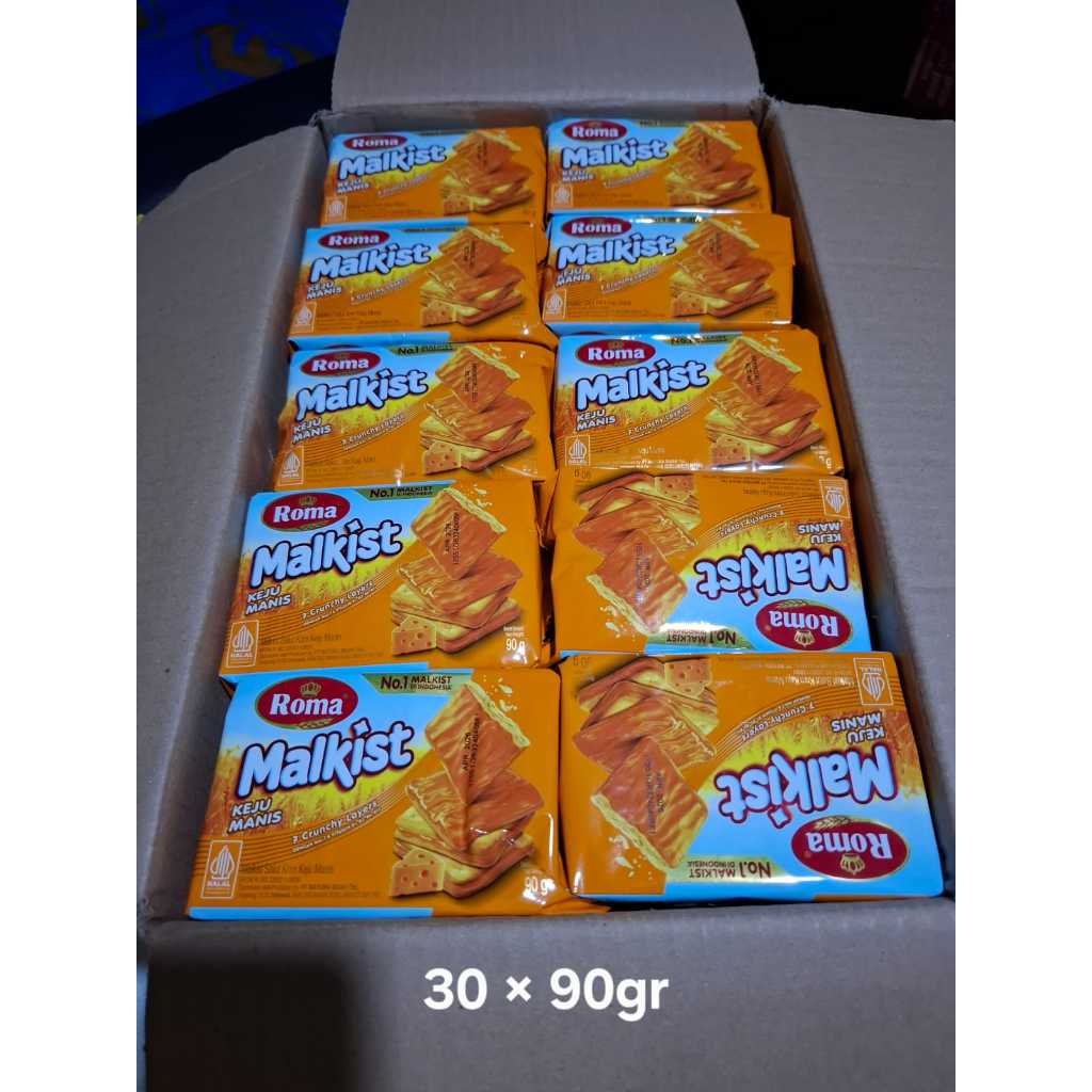 

Roma Malkist Keju Manis 90 Gram Dengan Vitamin B Kompleks