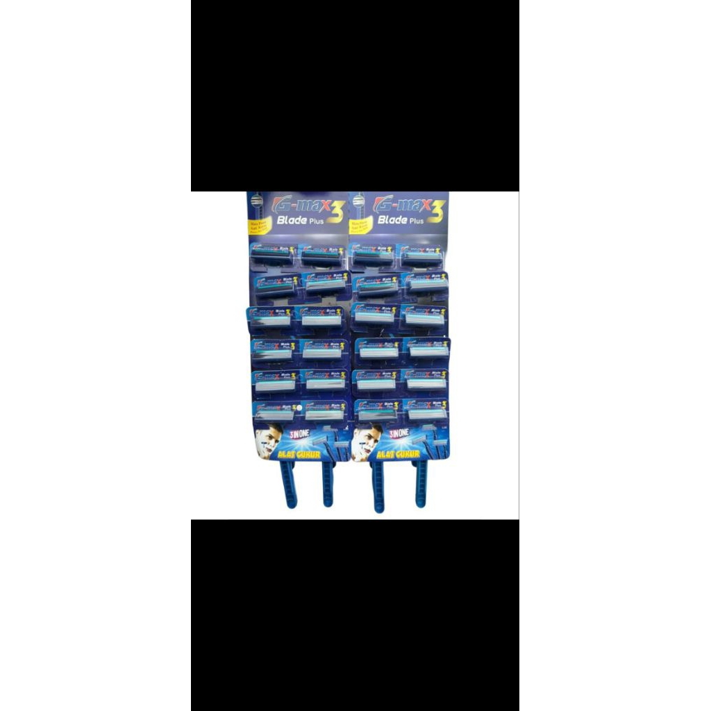 Alat Cukur Isi 24 Pcs Cukuran Jenggot Alat Cukur Kumis