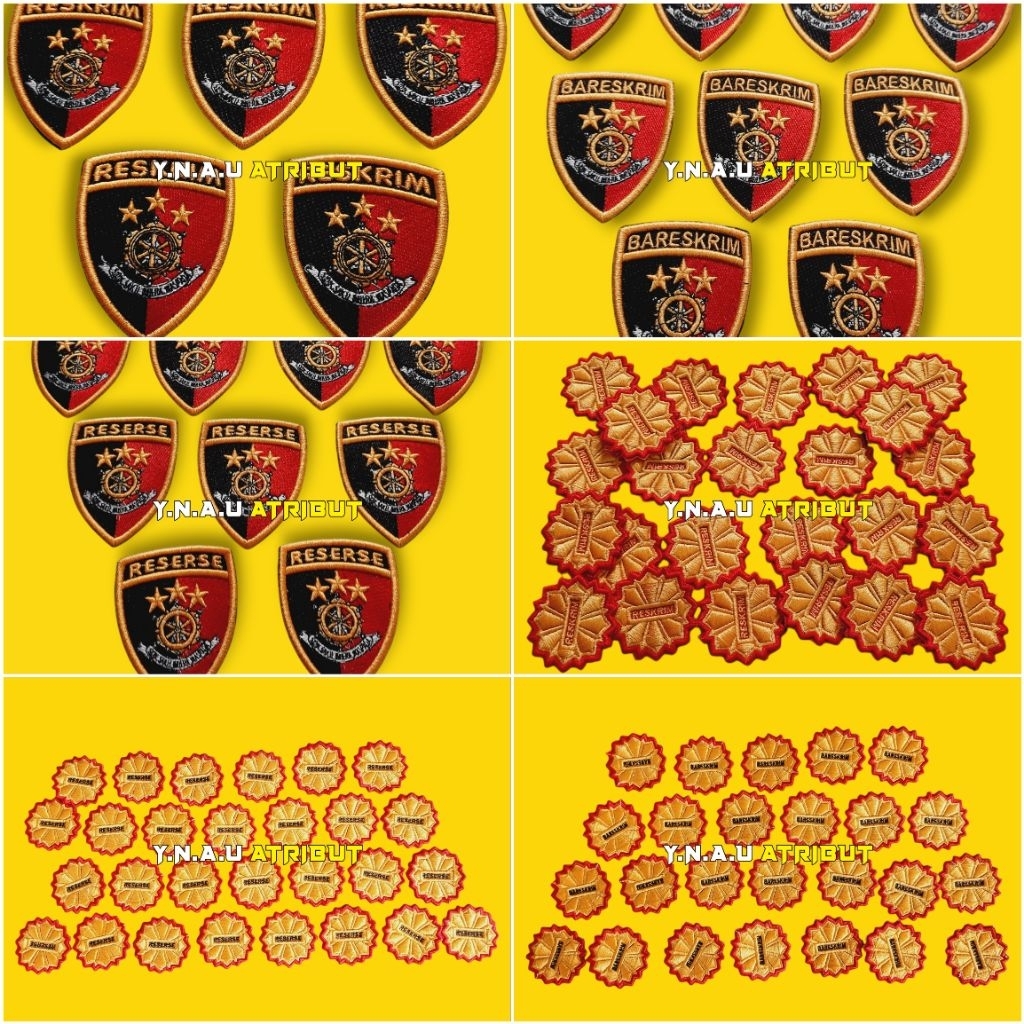 ATRIBUT PDL POLRI / PIN BET LENGAN RESERSE POLRI / PIN BET LWNGAN BARESKRIM POLRI / PIN BET LENGAN R