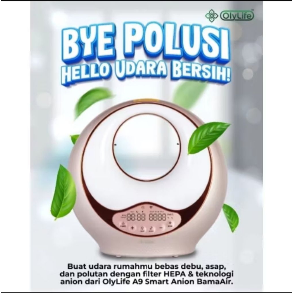 A9 Smart Anion BamaAir/Purifier/Humidifier