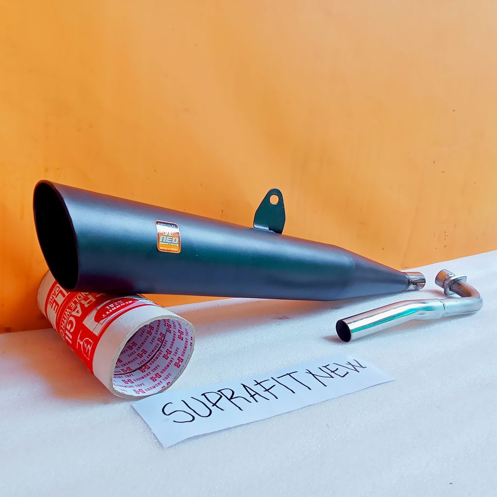 Knalpot Tsukigi Standar Racing Supra Fit New Suara Ngebas Adem Original Neo Speed Racing