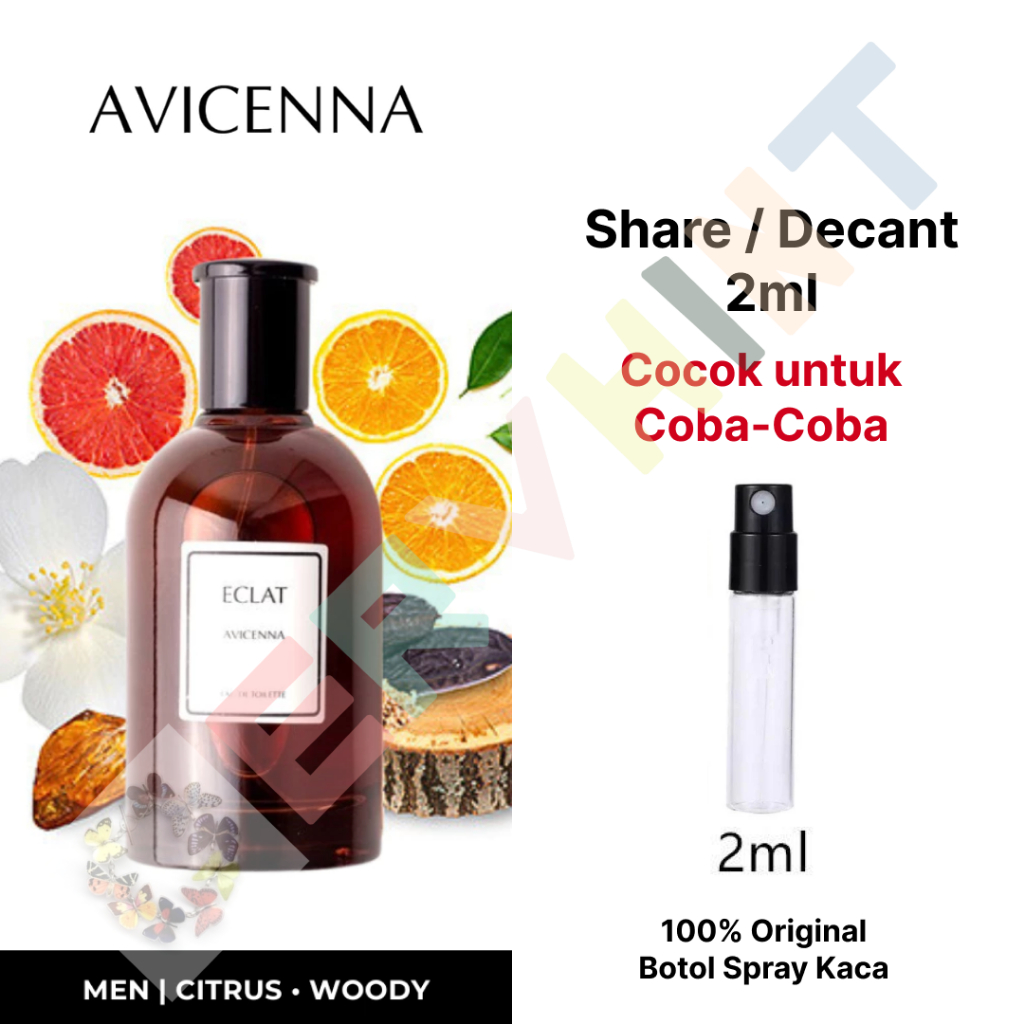 [Decant Parfum] Avicenna - Eclat EDT (Eau de Toilette) | Citrus Amber | Pria
