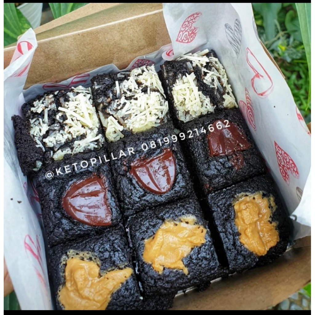 

Keto Gluten Free Sugar Free Brownie Mix Topping