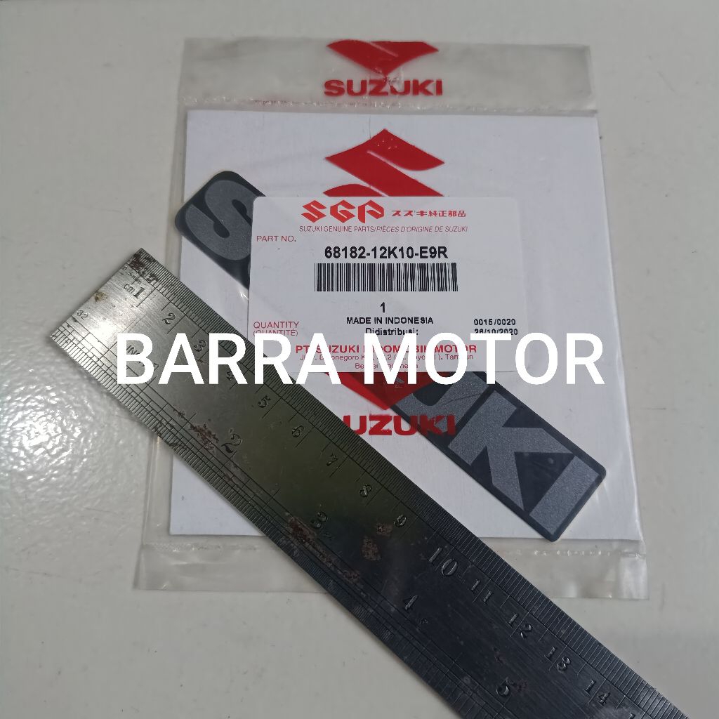 Stiker Logo Tulisan SUZUKI Original SGP