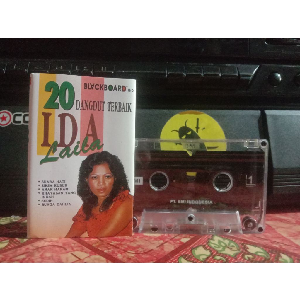 kaset pita - 20 dangdut terbaik ida laila