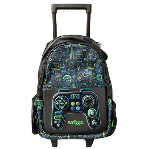 Smiggle Backpack Trolley Vt Game & Disney Princess