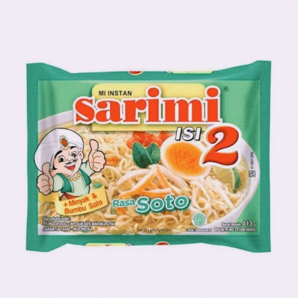 

Sarimi isi 2 rasa soto
