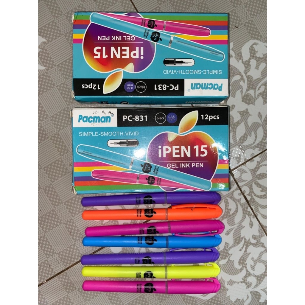 

1 pcs Pulpen Gel Pacman iPEN 15.