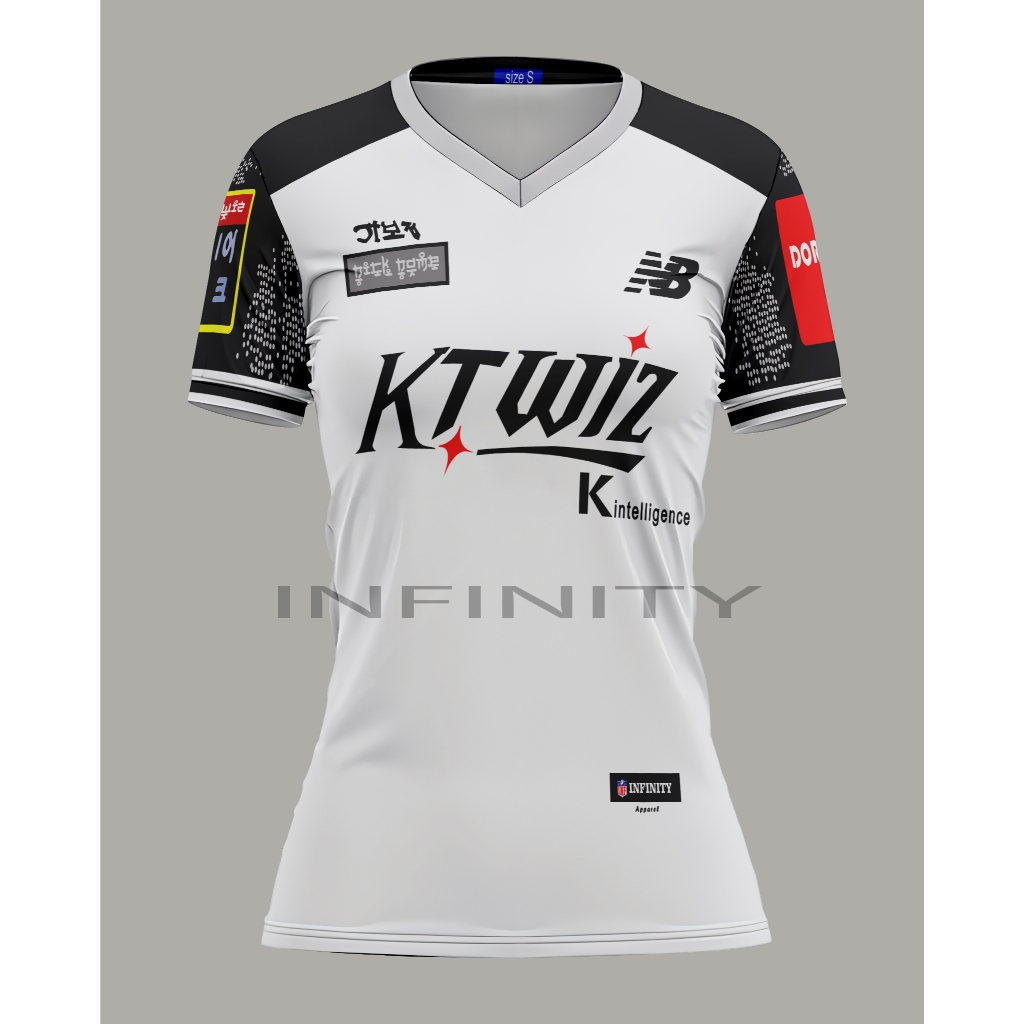 jersey chearlider baseball korea viral slim fit