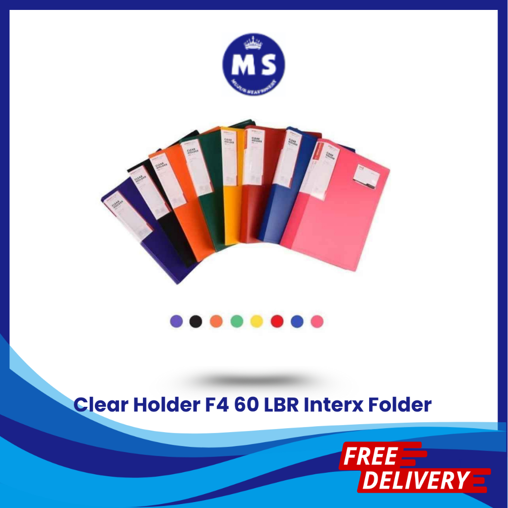 

INTERX CLEAR HOLDER / DISPLAY BOOK FC 60 LEMBAR CHX160F