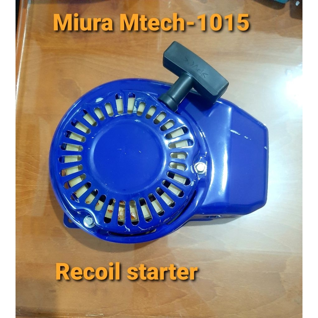 Recoil starter gasoline engine pump miura mtech-1015 diesel sawah