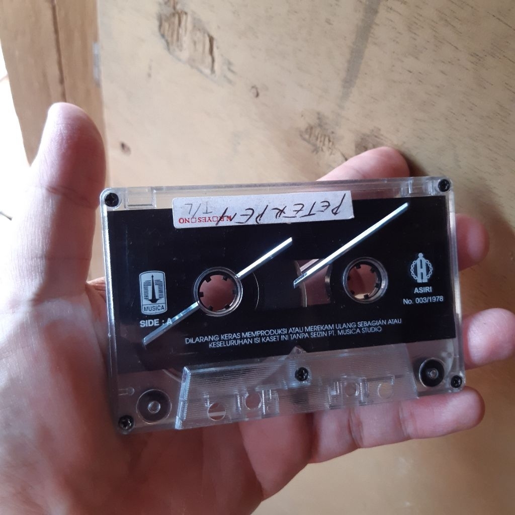 Kaset Pita Peterpan Noah Taman Langit hanya kaset