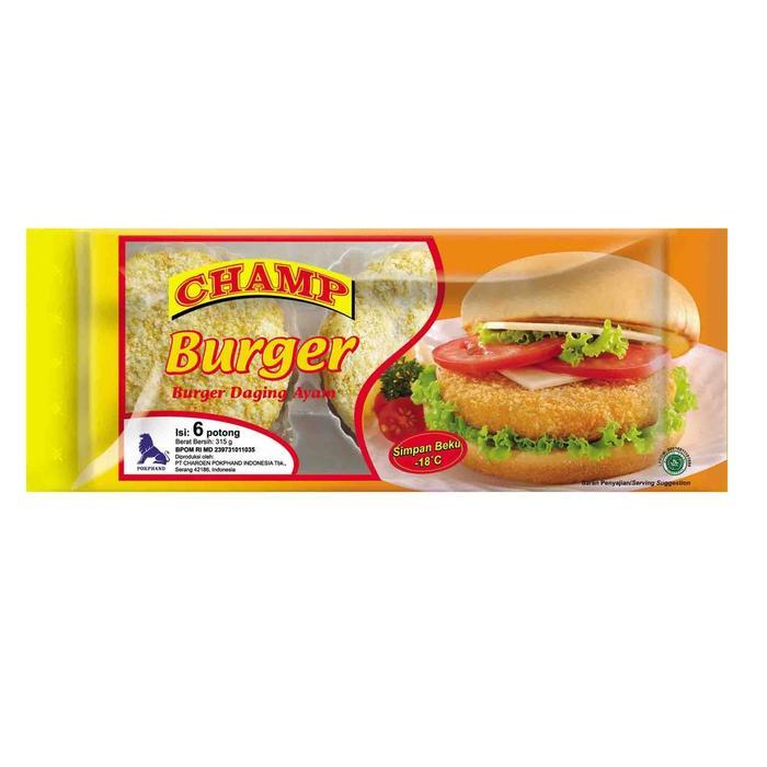 

Champ burger 315gr
