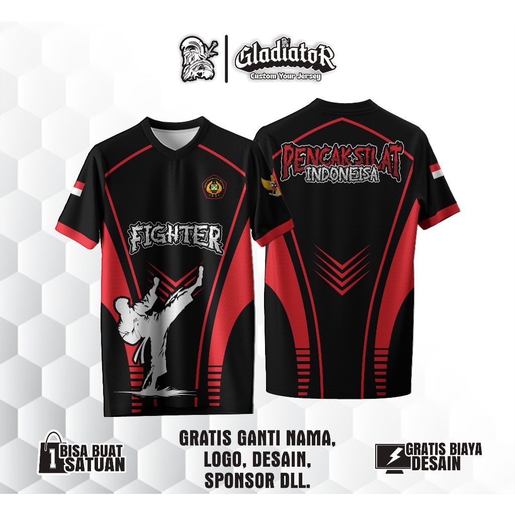 JERSEY PENCAK SILAT FULL PRINTING