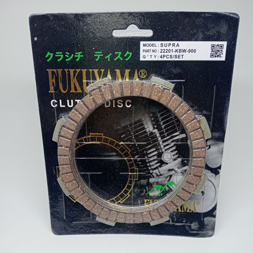 KAMPAS KOPLING SUPRA (22201-KBW-900) ORIGINAL FUKUYAMA