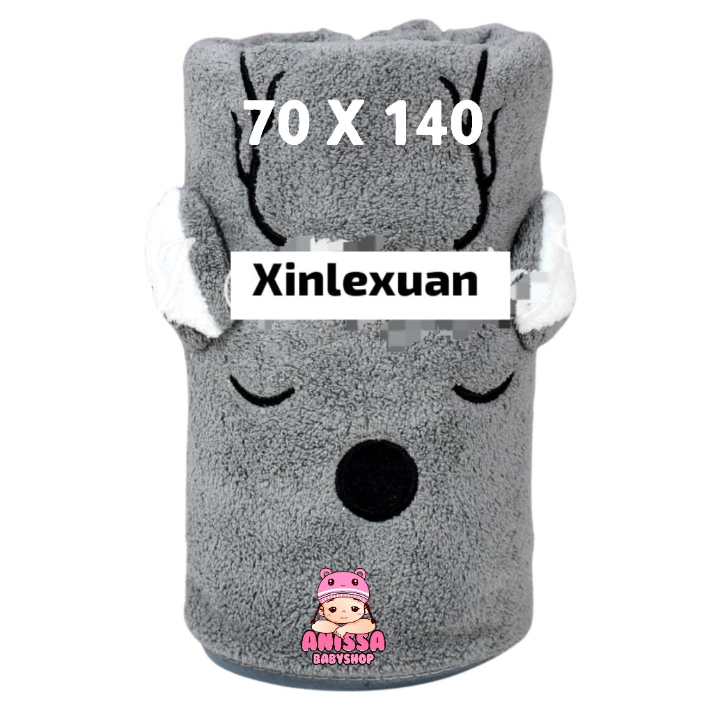 Handuk Microfiber Jumbo 70x140 halus lembut  bisa digunakan untuk bayi anak-anak dewasa
