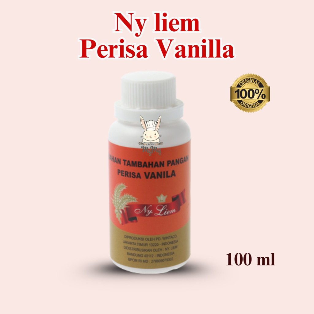 

Perisa Vanilla Ny. Liem - Bahan Tambah Pangan 100 gr