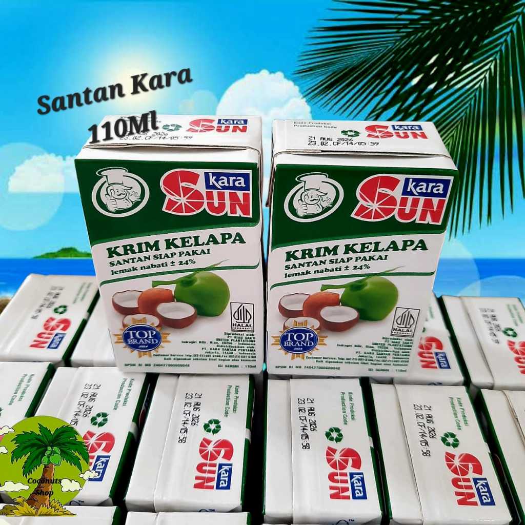 

SUN KARA SANTAN KELAPA SIAP PAKAI 110 ML