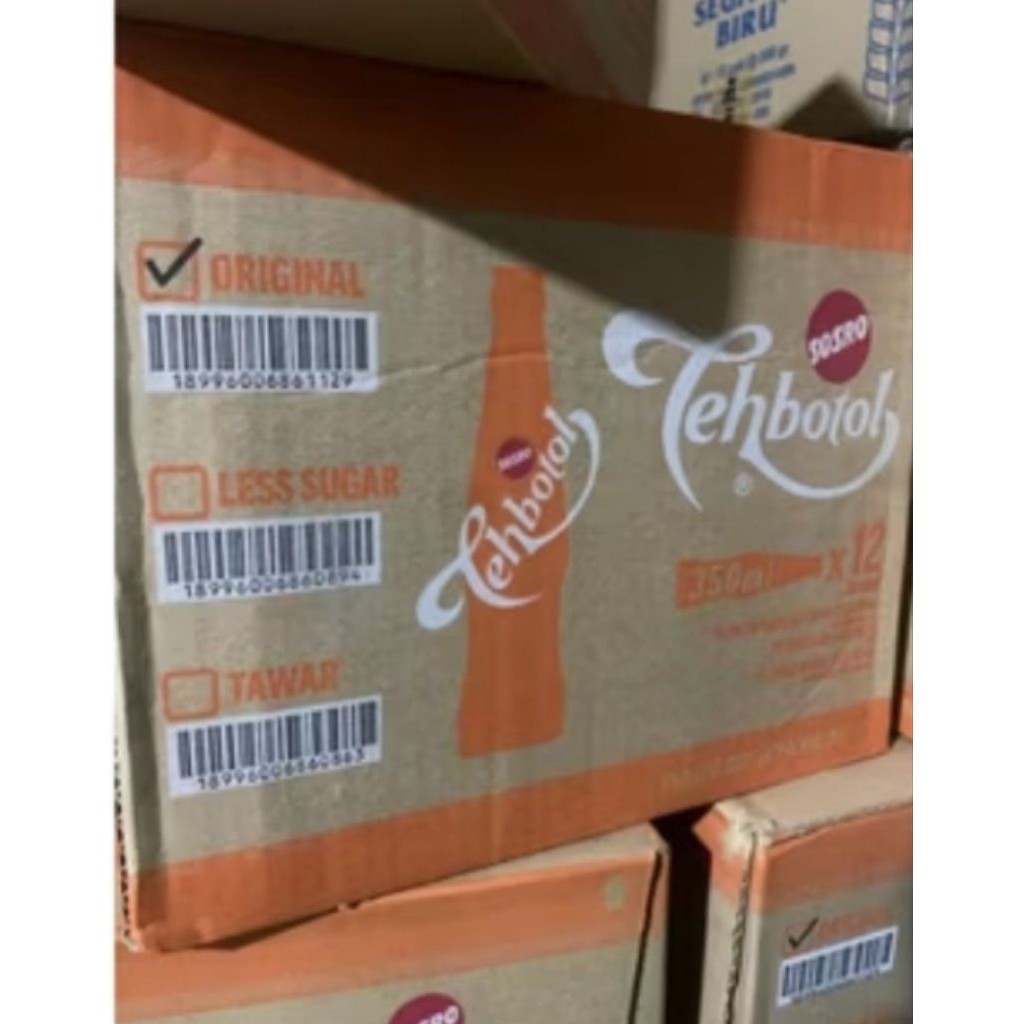 

Teh Sosro Original Botol Pet 1 Dus isi 12 Botol @350ml