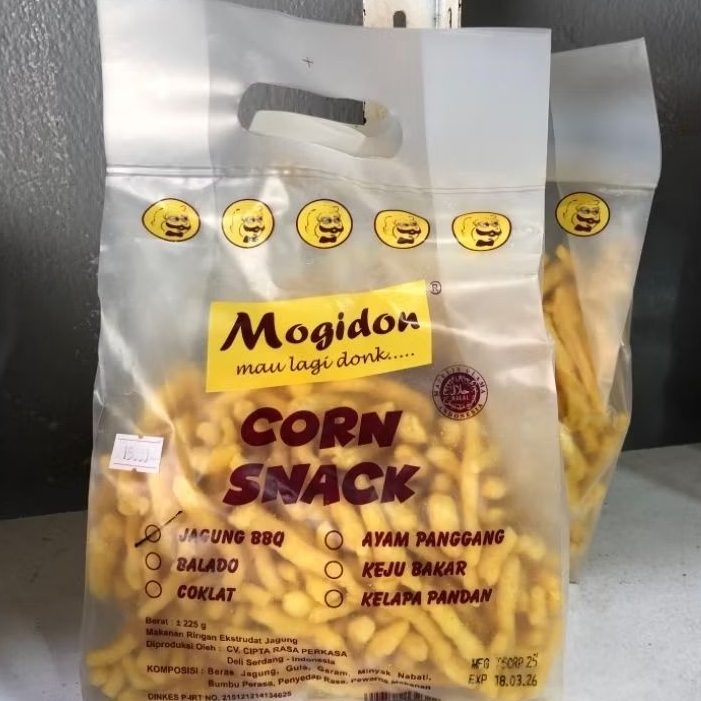 

TWISTCORN MOGIDON JAGUNG BBQ | Isi 225 Gr | Snack Viral Aceh