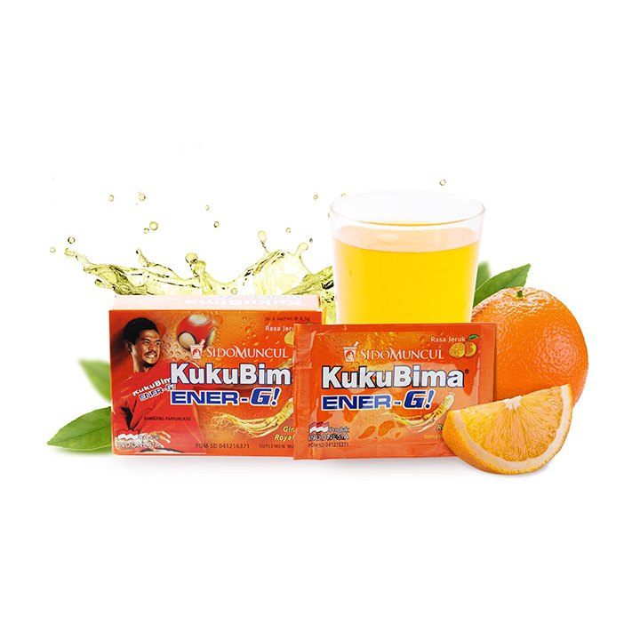 

Kuku Bima Ener-G Jeruk 6's - Minuman Berenergi Penambah Stamina