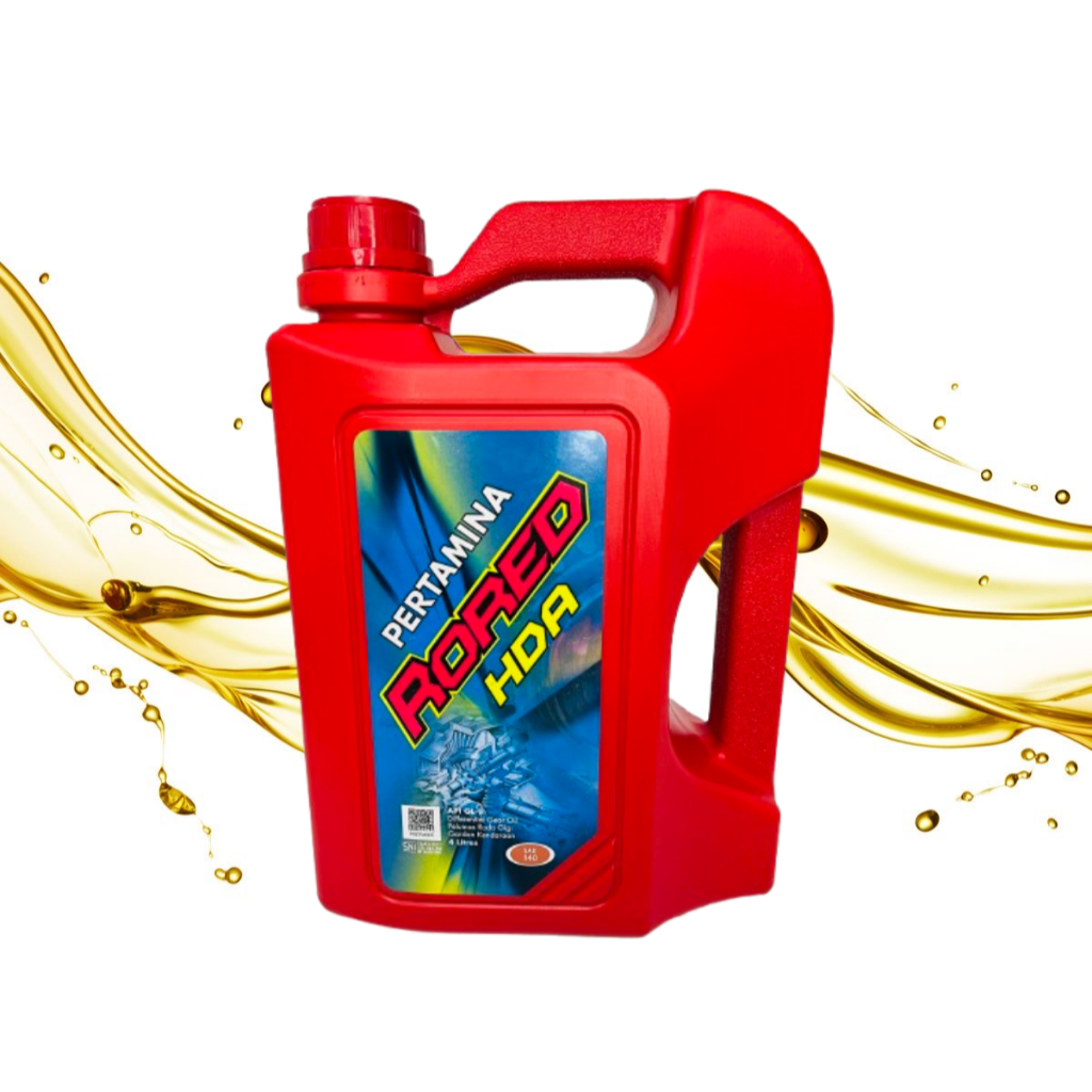 {GROSIR} RORED HDA 140 SAE 4Liter GALON PERTAMINA RORED HDA 140 4Ltr OLI GARDAN MOBIL