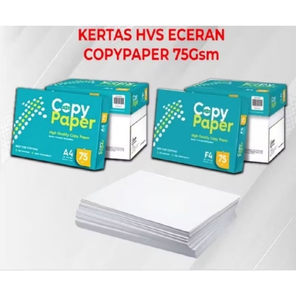 

Kertas HVS A4 Copy Paper 75gsm 100Lembar