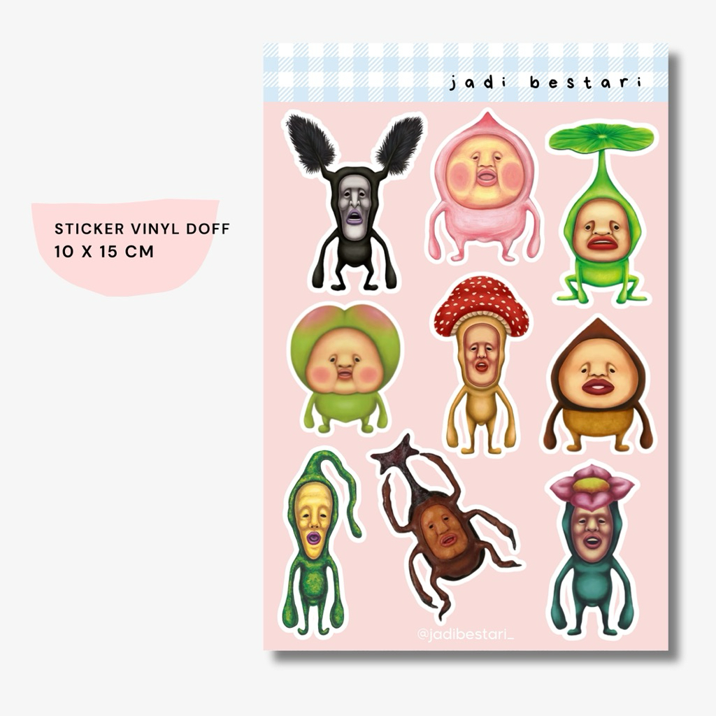 

Kobito Dukan Jamur Sticker Pack