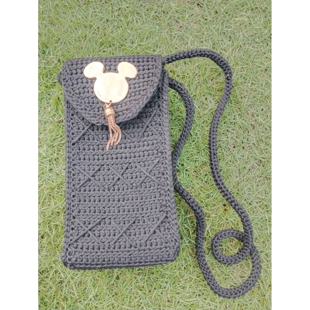 Tas Rajut Phone bag- Crochet Phone bag