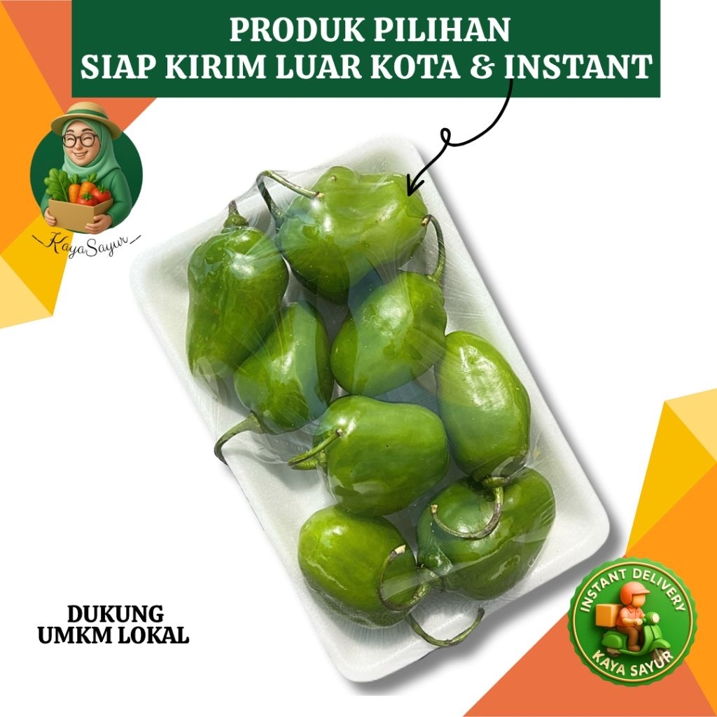 

Cabai Gendot/Cabai Teh Santi 250gram