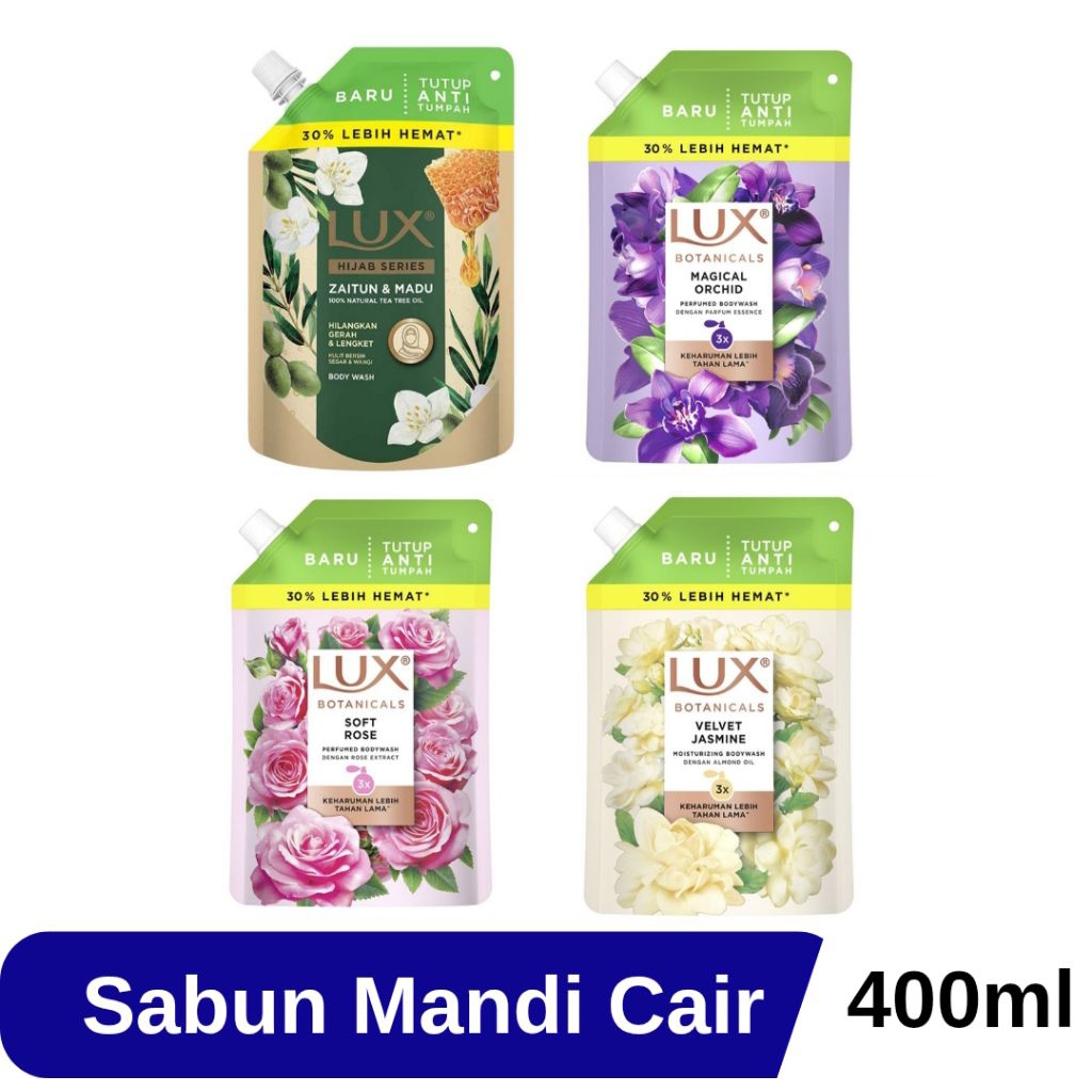LUX 400ML SABUN MANDI CAIR LUX