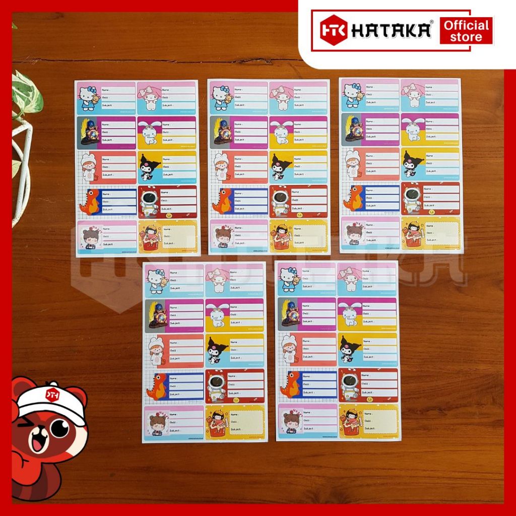 

Stiker Mapel Karakter Gambar Mixue Label Buku Pelajaran Sekolah Stiker Mata Pelajaran