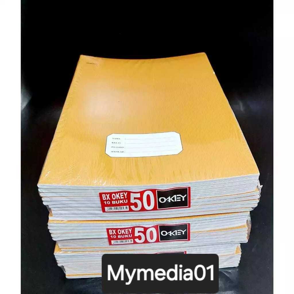 

PROMO!!! BUKU TULIS BOXY OKEY 50 LEMBAR KRAF GROSIR 10BUKU TERLARIS