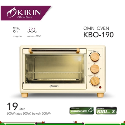 Kirin Oven KBO 190LW Oven Toaster 19Liter KBO-190LW – Omni Oven KBO 190 KBO190 KBO 190LW
