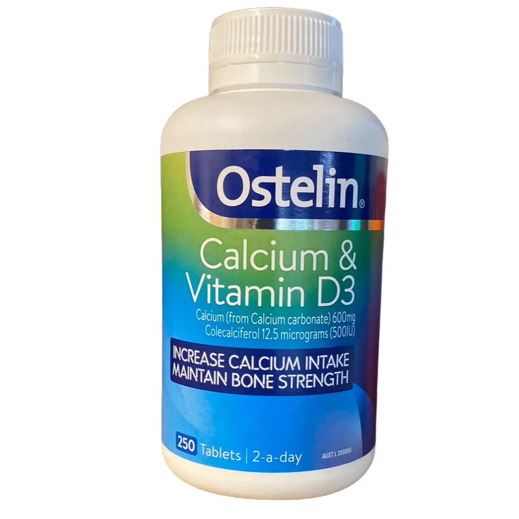 Ostelin Calcium & Vitamin D3 250 Tablets