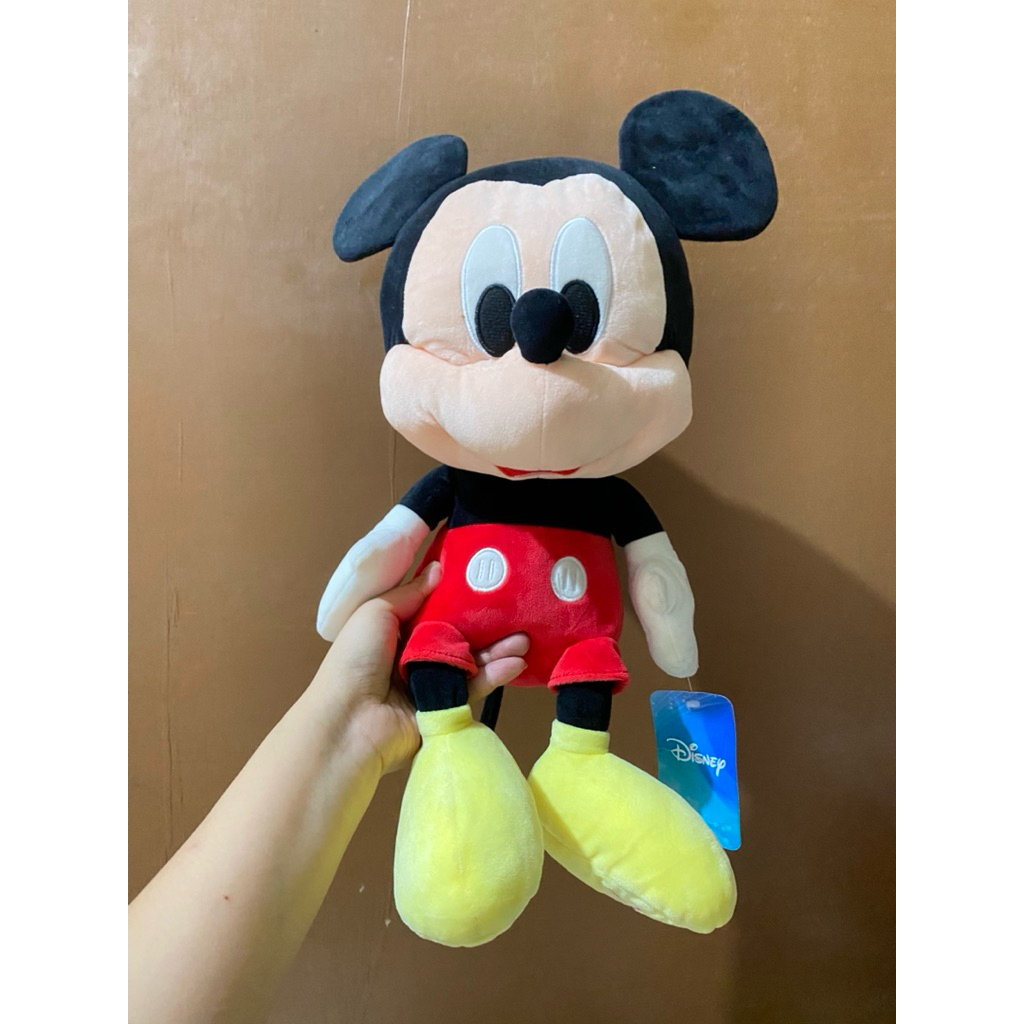 Boneka Karakter Mickey Mouse size 40cm Original / Boneka Mickey Mouse Original / Boneka Disney Karak