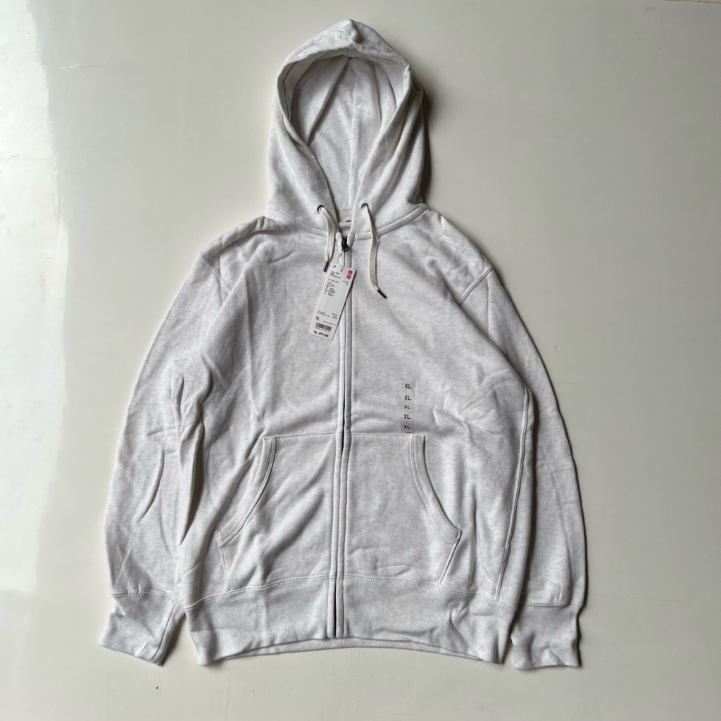 SALE UNIQLO BASIC HOODIE RESLETING ORIGINAL/UNIQLO ZIPPER SWEATSHIRT ORIGINAL