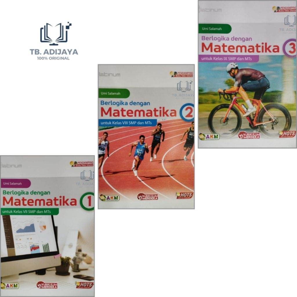 Matematika SMP Kelas 7 8 9 VII VIII IX Kurikulum Merdeka Revisi HOTS AKM Platinum Tiga Serangkai